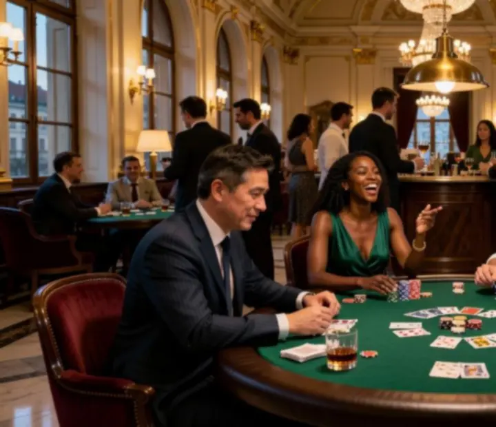 Firemní pokerový večer v moderním eventovém sále v České republice